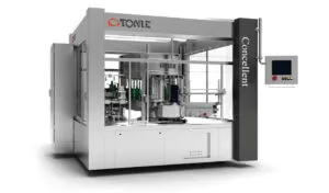 ZFI rotary cold gluelabeling machine for sauce and beer bottles