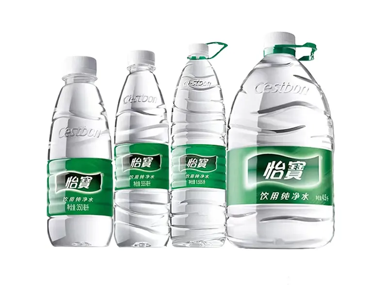 Rotary opp hot melt labeling machine for water bottles with high-precision label application